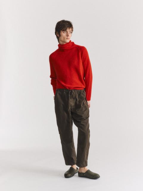 CASEY/CASEY TIE ME UP PANT - L DENIM - EARTH
