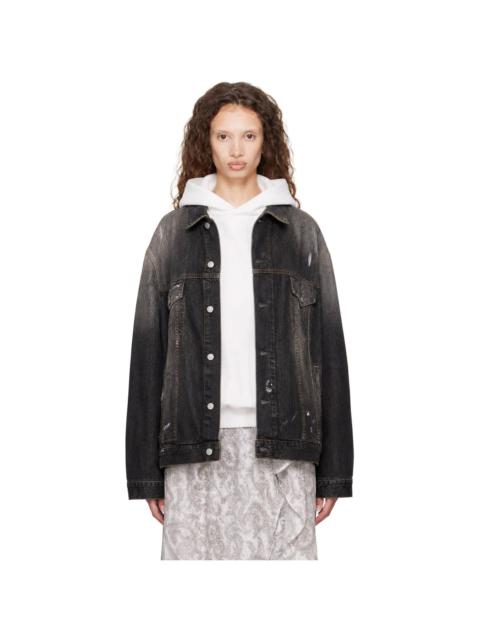 Acne Studios Black Robert Trafalgar Denim Jacket