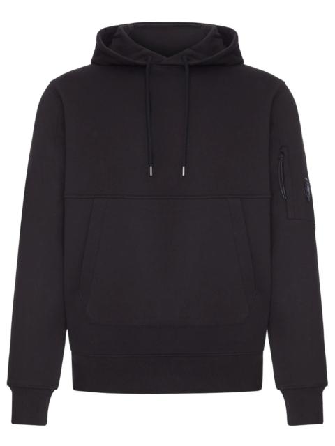 C.P. Company FLEECE HOODIE WITH LENS