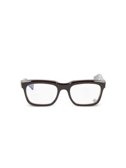 Chrome Hearts square-frame glasses