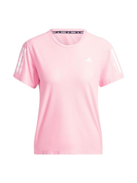 adidas (WMNS) adidas Own The Run T-Shirt 'Pink' IV5488