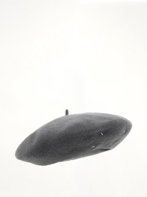 Maison Margiela Black Wool Beret