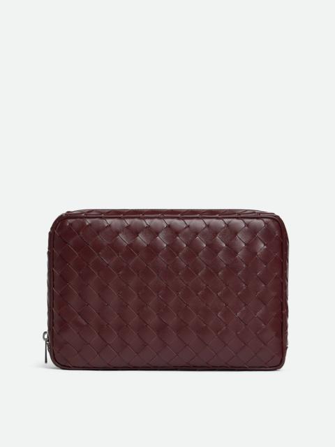 Bottega Veneta Intrecciato  Large Zipped Organizing Pouch