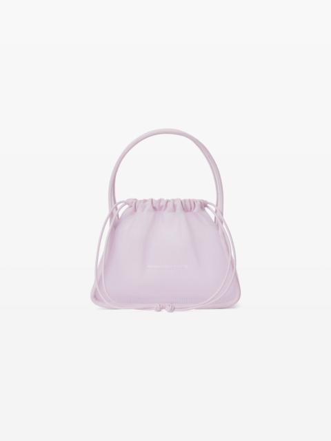 Alexander Wang RYAN SMALL BAG IN SHEER RIB KNIT