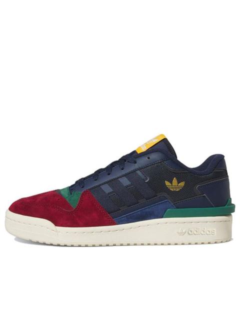 adidas Forum Exhibit Low 2.0 'Collegiate Navy Burgundy Green' HQ7116