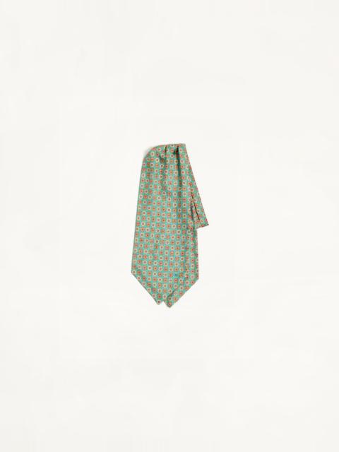 Valentino SILK ASCOT WITH POINTY MOTIF