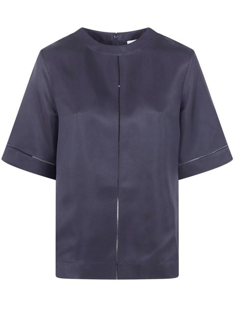 Loulou de Saison 'Havana' Lace Detailed T-Shirt