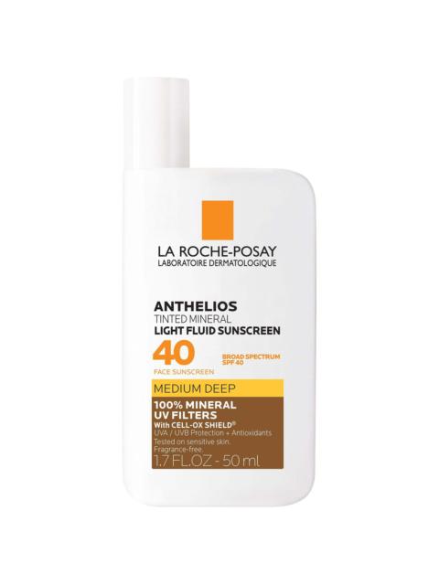 LA ROCHE-POSAY La Roche-Posay Anthelios Tinted Mineral Light Fluid SPF 40 (Various Shades)