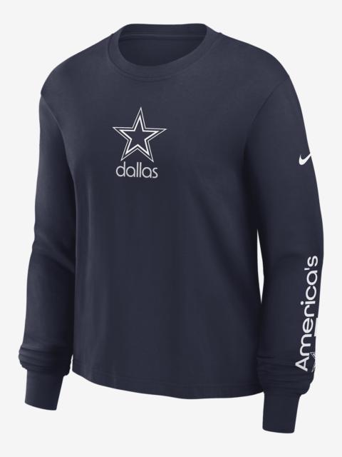 Nike Dallas Cowboys Boxy Women's Nike NFL Long-Sleeve T-Shirt