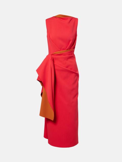 Roksanda Calatrava crêpe midi dress