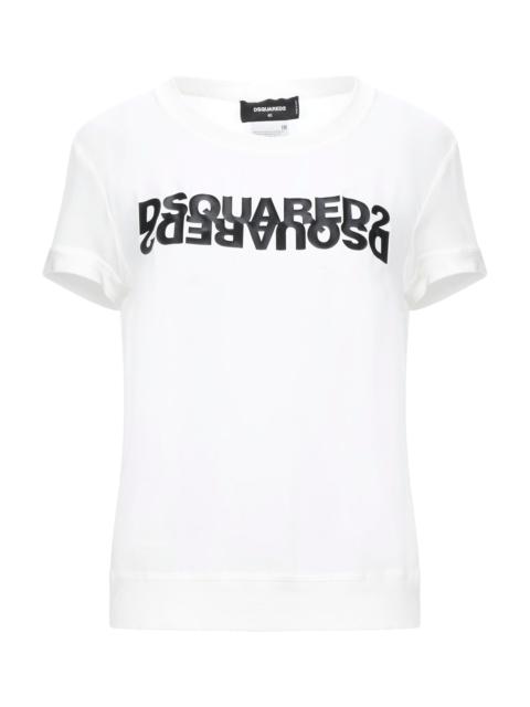 DSQUARED2 White Women's Silk Top