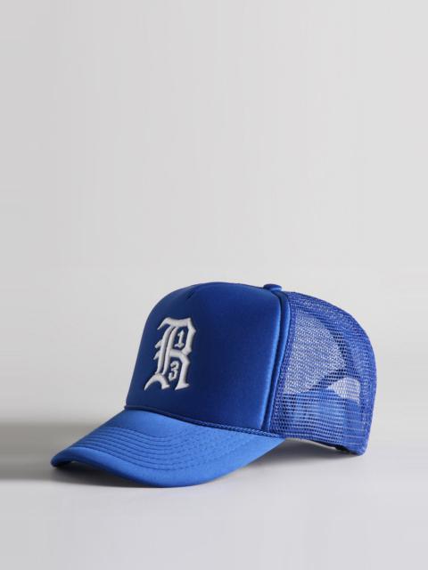 R13 R13 Trucker Hat - Blue | R13 Denim Official Site