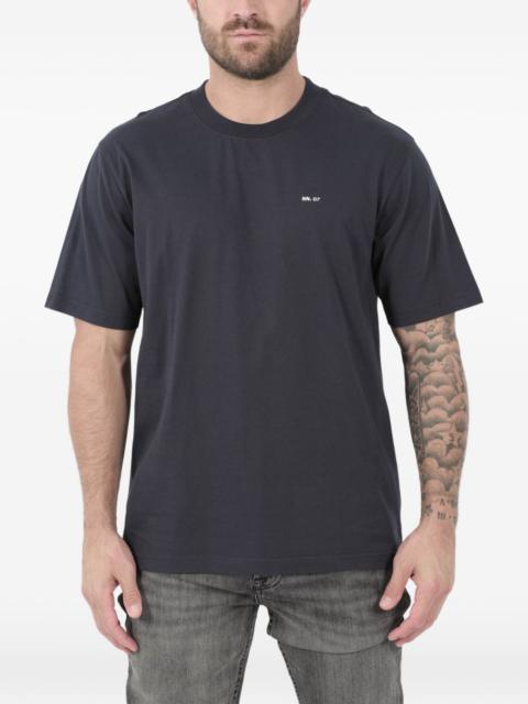 NN07 Adam logo-embroidered T-shirt