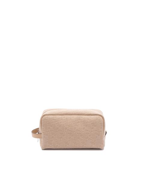 FENDI Large `Denim FF` Beauty Case