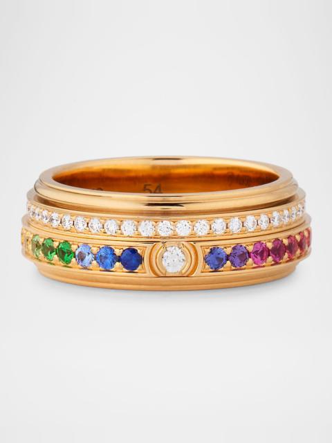 Piaget Possession 18K Rose Gold Multi Stone Ring