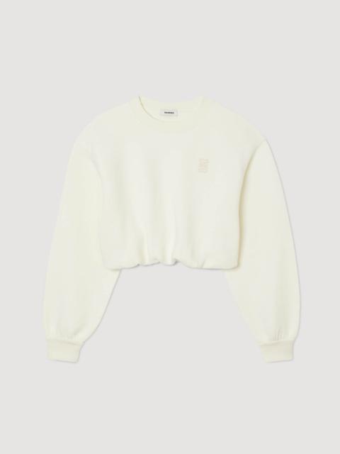 Sandro CROPPED SWEATSHIRT