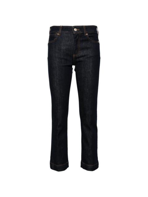 Sportmax Record low-rise cropped jeans