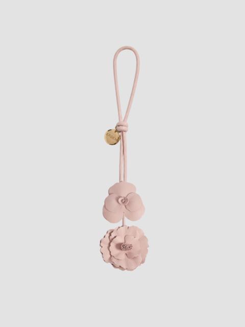 Erdem FLOWER LEATHER CHARM
