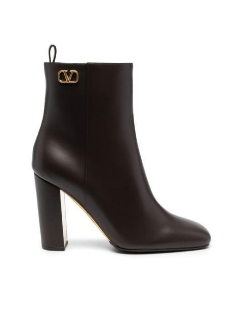 Valentino 110mm VLogo ankle boots