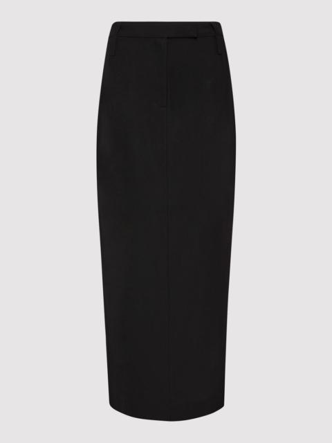 ST. AGNI Double Loop Maxi Skirt - Black