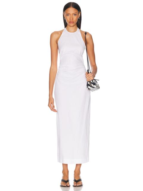 Enza Costa Poplin Halter Dress