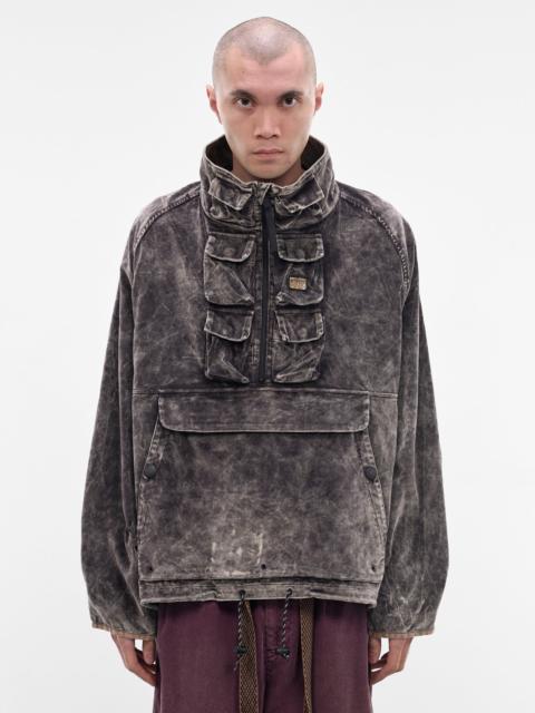 Kapital Faded Velveteen Nickel Anorak Jacket
