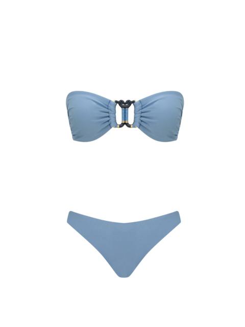 Zimmermann ECHO KNOT TRIM BANDEAU BIKINI