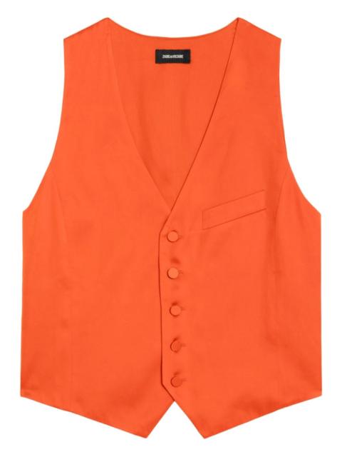 Zadig & Voltaire Emaus V-neck waistcoat