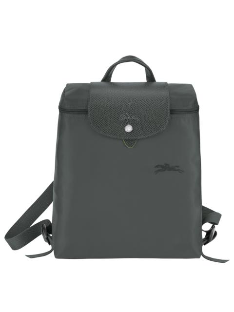 Longchamp Le Pliage Green M Backpack Graphite - Recycled canvas