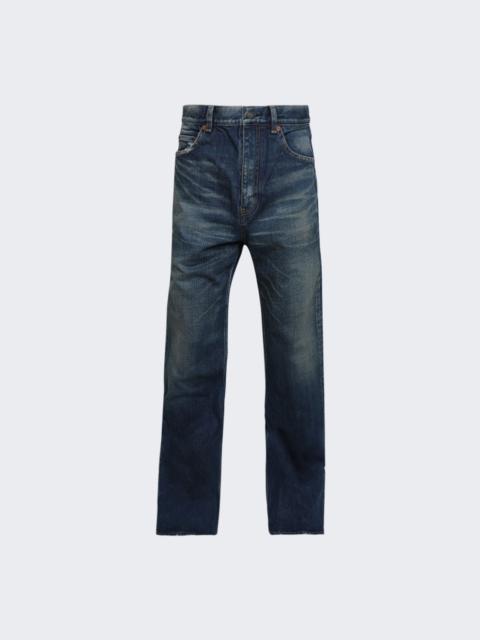 SAINT LAURENT 70's Jeans Vintage Blue