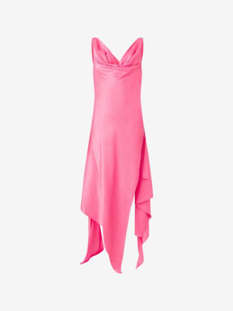 Roberto Cavalli Dress With Asymmetric Skirt