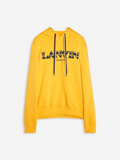 Lanvin CURB EMBROIDERED HOODED SWEATER