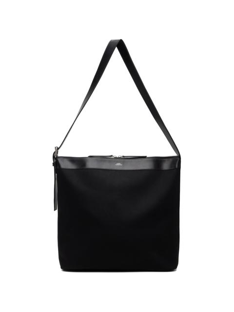 A.P.C. Black Vera Maxi Biker Bag