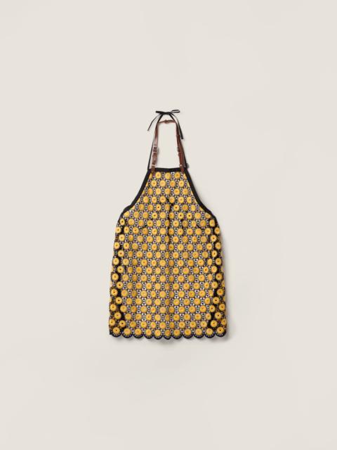 Miu Miu Macramé apron