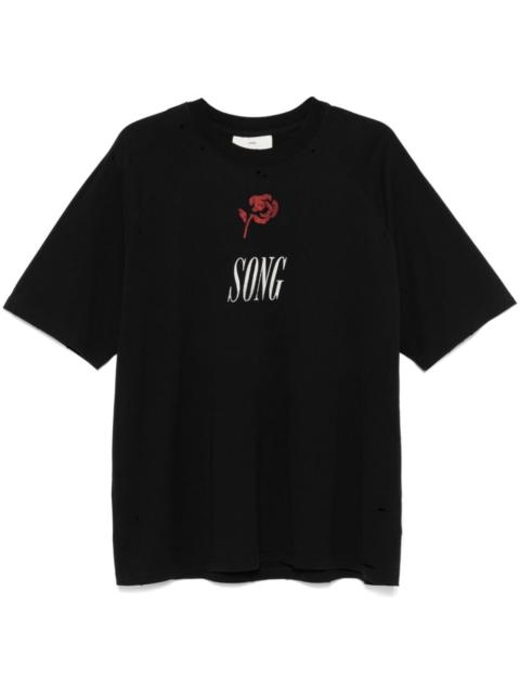 Song for the Mute Song-print T-shirt
