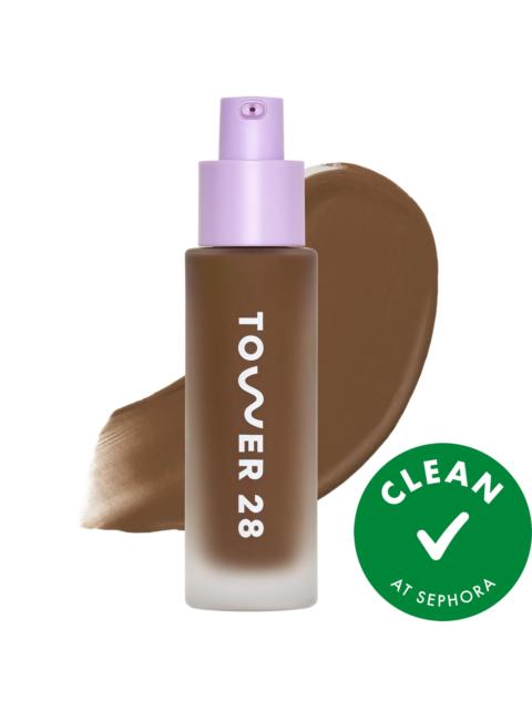 Tower 28 Beauty Swipe Serum Non-Acnegenic Foundation with Medium Buildable Coverage