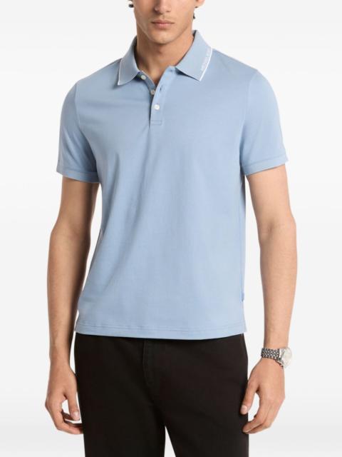 MICHAEL KORS logo-trim polo shirt