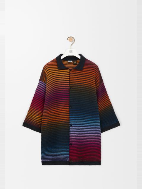 Loewe Short sleeve shirt in cotton blend