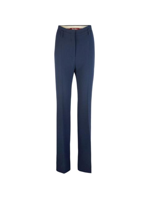 Max Mara belt-loop button-fastening tailored trousers