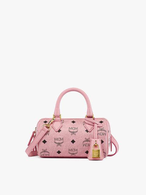MCM Ella Boston Bag in Visetos