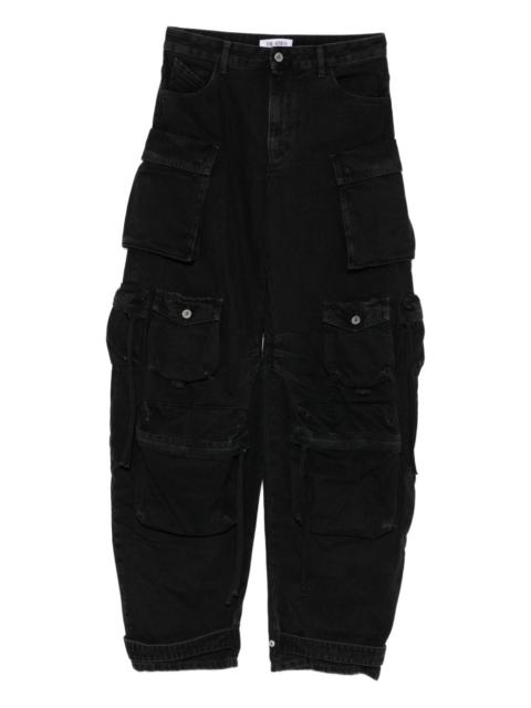THE ATTICO cargo-pockets jeans