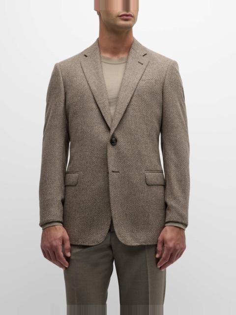 Men's Wool-Cashmere Nailhead Sport Coat