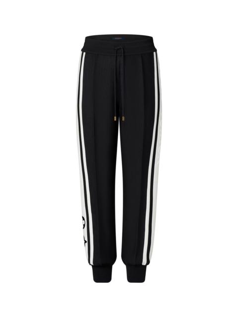 Louis Vuitton Block Knit Jogging Pants