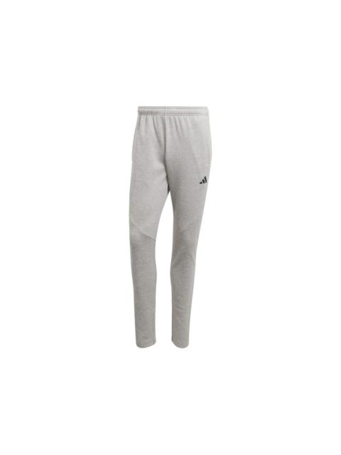 adidas adidas Game And Go Small Logo Tapered Pant Medium Grey Heather/Black