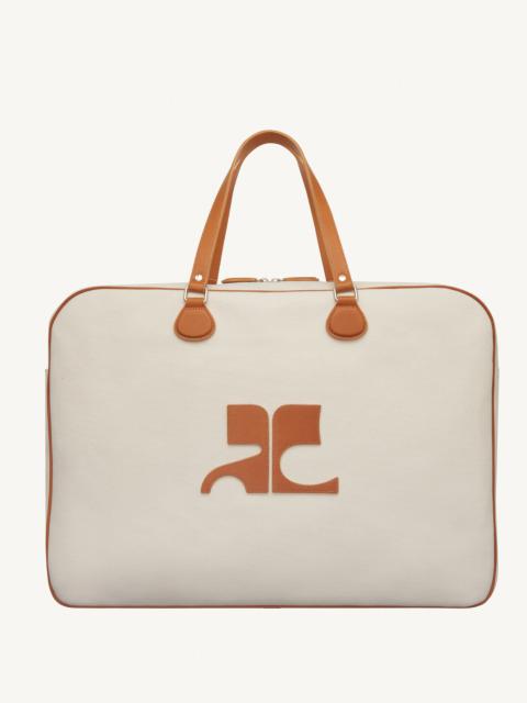 courrèges WEEKENDER CANVAS BAG