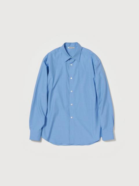AURALEE WASHED FINX TWILL SHIRT