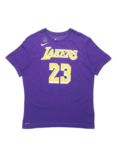 Nike Nike Lebron James Jersey Lakers NBA Purple AR4887-557