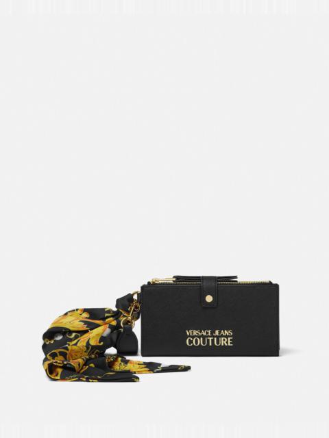 VERSACE JEANS COUTURE Thelma Logo Long Wallet