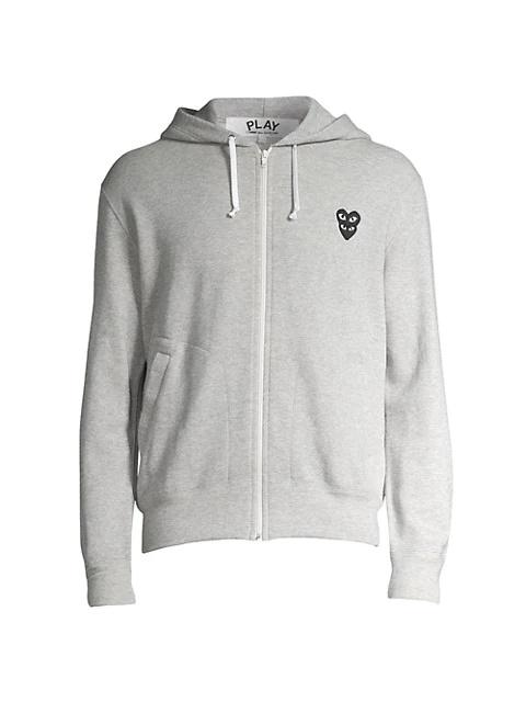 Comme des Garçons PLAY Play Double Heart Hoodie