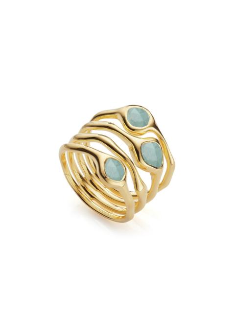 MONICA VINADER Siren cluster cocktail ring